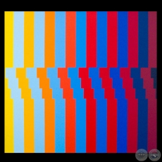 DÉPLACEMENTS HORIZONTAUX JOR 15, 1970/2003 - Obra de ENRIQUE CAREAGA 